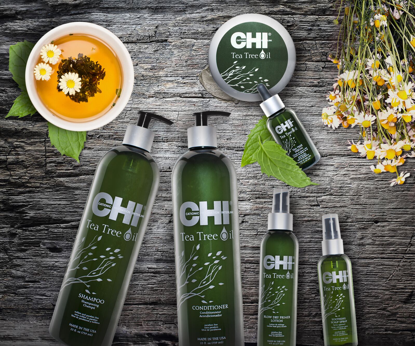 CHI Tea Tree Oil ☘ Самая актуальная серия по уходу за волосами в летний период