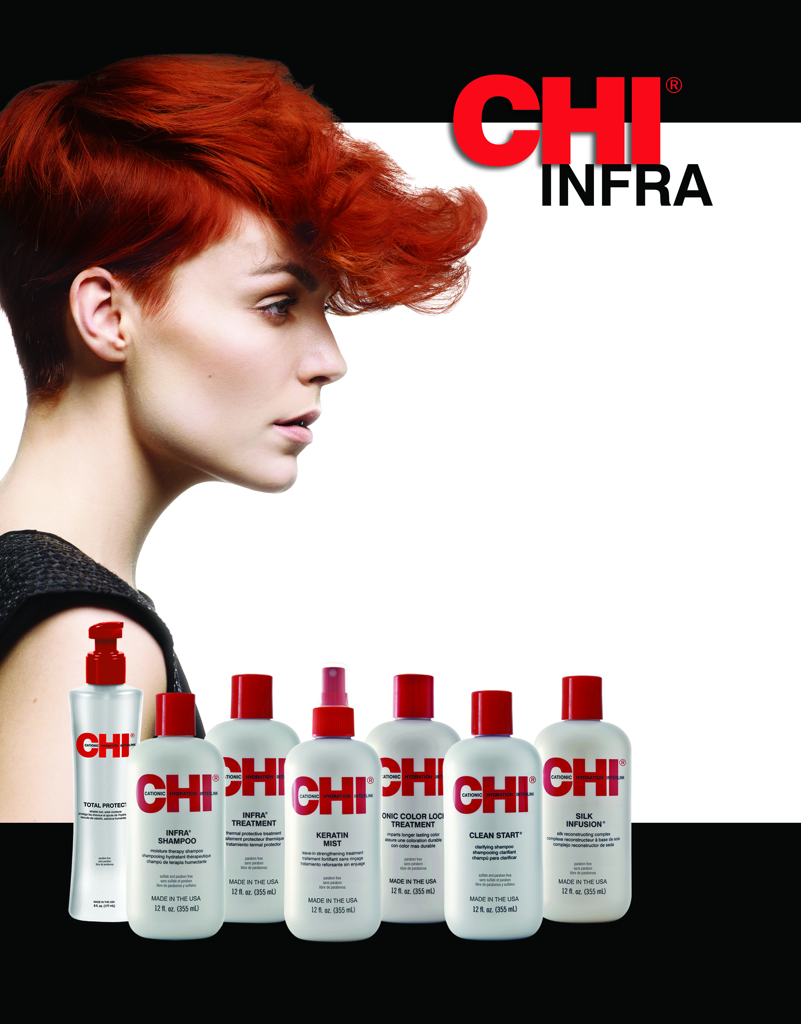 CHI Infra - Система для щоденного догляду за волоссям