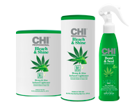 Lightening System is infused with Hemp Oil and Aloe Vera to help strengthen the hair and protect the scalp while lifting up to 9+ levels