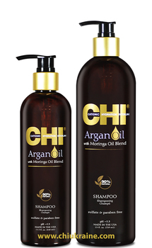 Відновлювальний шампунь для волосся CHI Argan Oil