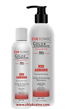 Відтіночний шампунь для світлого волосся CHI Red Auburn