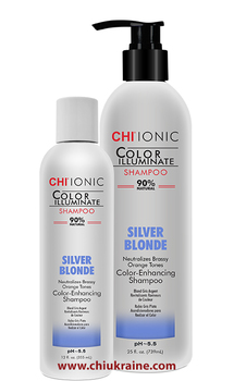 Відтіночний шампунь для світлого волосся CHI Silver Blonde 